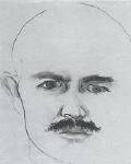 Portrait of Jim Dine: Self-portrait