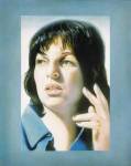 Portrait of Audrey L Flack: Self-portrait
