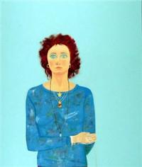 Portrait of Joan Brown: Self-portrait