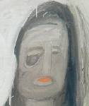 Portrait of Eva Hesse: Self-portrait