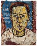 Portrait of Julian Schnabel: Self-portrait