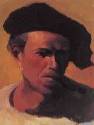 Portrait of August Gay: Self-portrait