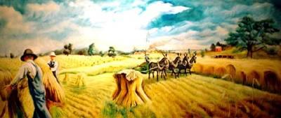 Sample artwork by Joseph Vorst (1897 - 1947), known for illustrations, regionalist scene, mural paintings - View similar artists and auction records
