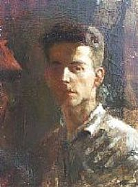 Portrait of Charles Allan Winter: Self-portrait