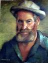 Portrait of Otis Oldfield: Self-portrait
