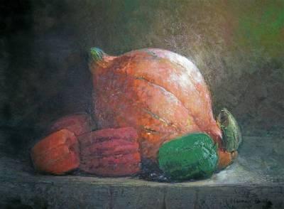 Sample artwork by Clarence Braley (1854 - 1927), known for landscape, figure, glass decoration - View similar artists and auction records