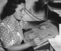 Portrait of Marjorie Lyman Henderson (Marge) Buell