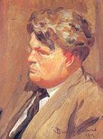 Portrait of Granville Redmond: Redmond portrait by Maynard Dixon