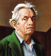Portrait of Thomas Hart Benton: Self-portrait