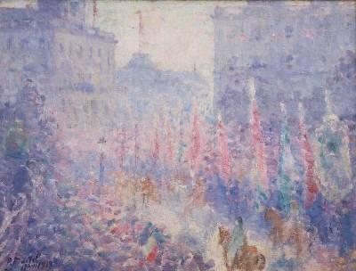 Sample artwork by Paul Martel (1878 - 1944), known for portrait and impressionist landscape painting - View similar artists and auction records