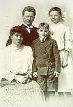 Portrait of Franz Arthur Bischoff: Artist and family