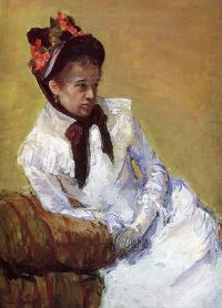 Portrait of Mary Stevenson Cassatt: Self-portrait