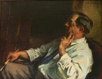 Portrait of Sandor Vago: Self-Portrait