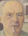 Portrait of Hans Weingaertner: Self-portrait
