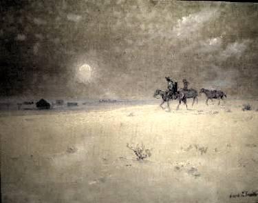 Sample artwork by Carl J Smith (Born 1928), known for landscape, western genre painting - View similar artists and auction records