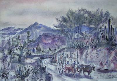 Sample artwork by William (Will) Abernathy Ogilvie (1901 - 1989), known for painting, commercial art, murals and teaching - View similar artists and auction records