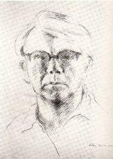 Portrait of George Warren Rickey: Self-portrait