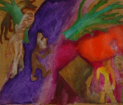 Sample artwork by Ken Kiff (1935 - 2001), known for painting - View similar artists and auction records