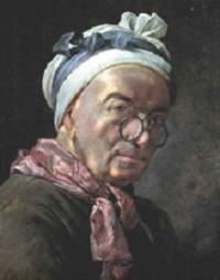 Portrait of Jean Baptiste-Simeon Chardin: Self-portrait