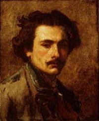 Portrait of Thomas Couture: Self-portrait