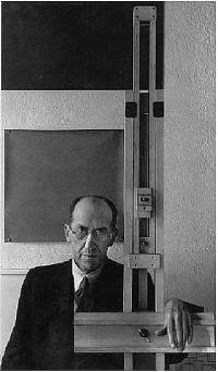 Portrait of Piet Cornelis Mondrian: Photograph of Piet Mondrian, 1942