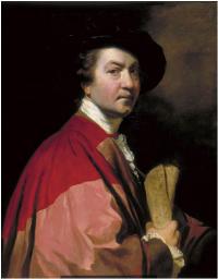 Portrait of Joshua Reynolds: Self-portrait