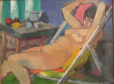 Sample artwork by Charles Kvapil (1884 - 1957), known for nude figure, florals - View similar artists and auction records