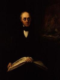 Portrait of Anthony Vandyke Copley Fielding: by William Boxall, 1843