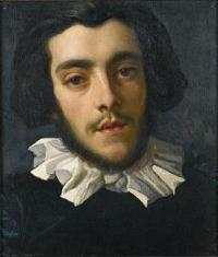 Portrait of Charles Edward Perugini: by Lord Frederic Leighton 1855