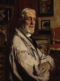 Portrait of Maurice William Greiffenhagen: Self-portrait