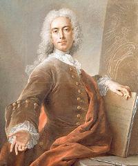 Portrait of Charles-Antoine Coypel: Self-portrait