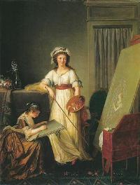 Portrait of Marie-Victoire Lemoine