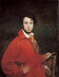Portrait of Ary Scheffer: Self-portrait