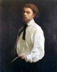 Portrait of Henri Fantin-Latour: Self-portrait