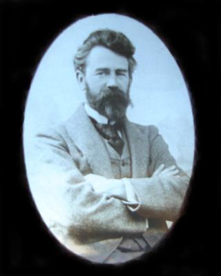 Portrait of Julius Rolshoven: Photo courtesy of Taos Fine Art.