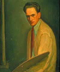 Portrait of Gordon Cope: Self-portrait