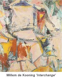 Willem de Kooning, Dutch-American Abstract Expressionist painter, 1904-1997