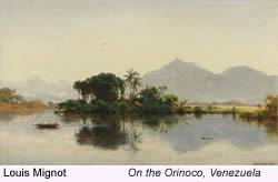 Louis Remy Mignot, American landscape painter known for Lagoon of the Guayaquil, 1831-1870