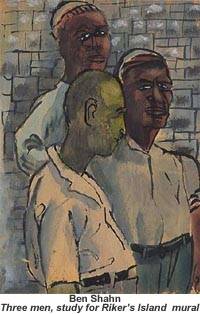 Ben Shahn, American social realist artist and WPA participant, 1898-1969