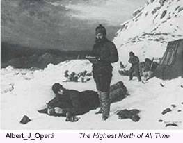 Portrait of Albert J. Operti, American artist and polar explorer who documented Arctic expeditions in the late 19th century
