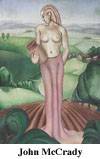 John McCrady painting 'Mother and Earth' - American regionalist work with Art Deco influences