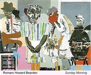 Romare Howard Bearden, American artist known for collage work expressing African-American life and culture, 1914-1988