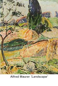 Alfred Henry Maurer, American Fauvist painter and early modernist, 1868-1932