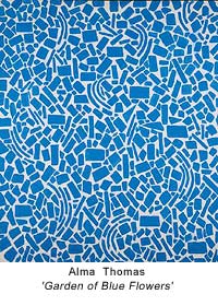 Alma Woodsey Thomas, African-American Abstract Expressionist painter, 1891-1978