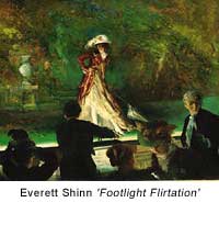 Everett Shinn, American Ashcan School painter and illustrator, 1876-1953