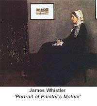 James Abbott McNeill Whistler, American expatriate painter famous for Arrangement in Grey and Black No.1, 1834-1903