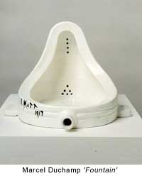 Marcel Duchamp, French-American Dadaist artist famous for Fountain and ready-mades, 1887-1968