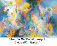 Stanton MacDonald-Wright, American Synchromist painter, 1890-1973