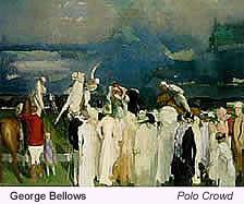 George Bellows, American realist painter and member of the Ashcan School, known for his dynamic urban scenes and boxing paintings