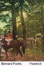 Bernard Bernie Fuchs artwork showing athletic scenes and sporting events